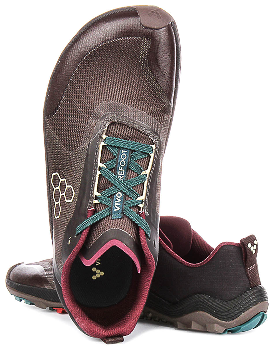 Vivobarefoot Primus Trail Flow In Choco For Men