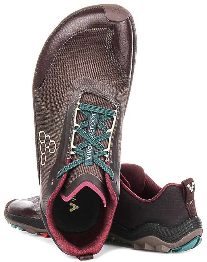 Vivobarefoot Primus Trail Flow In Choco For Men