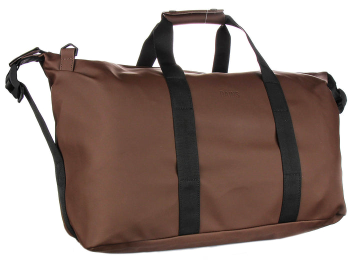 Rains Hilo Weekend Bag In Choco Brown