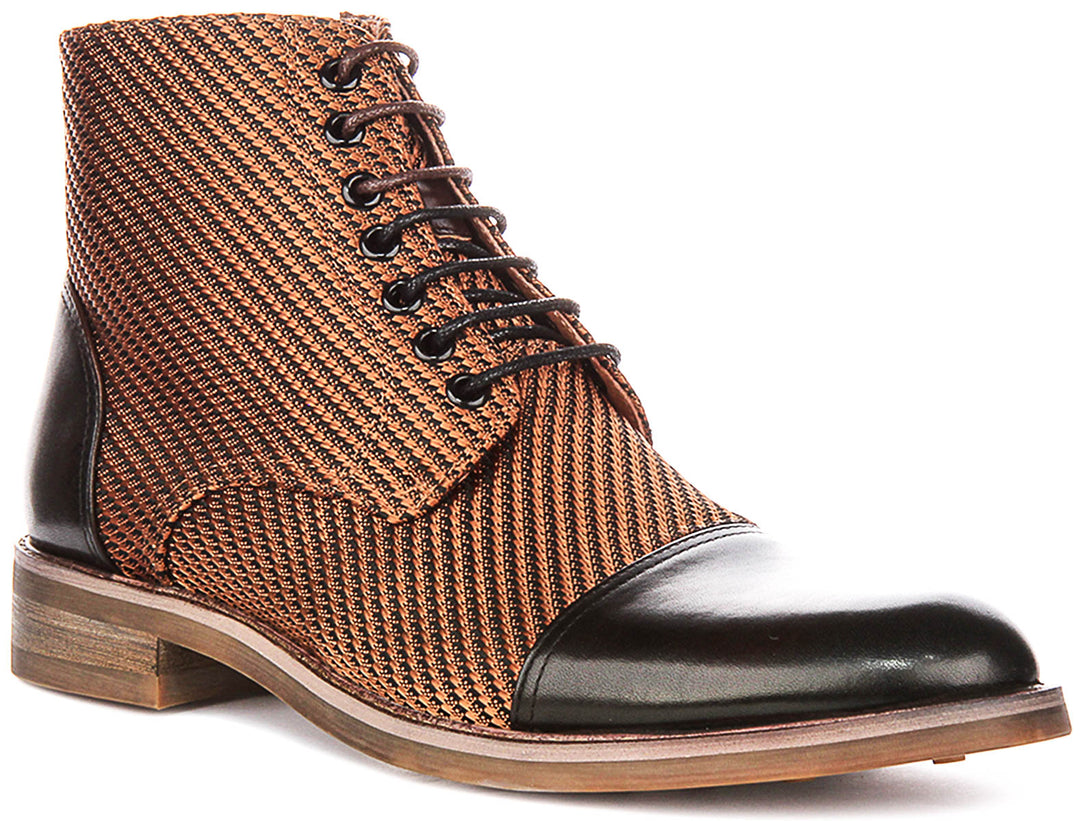 Justinreess England Pete In Choco Brown For Men