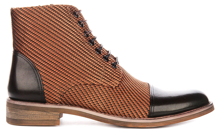 Justinreess England Pete In Choco Brown For Men