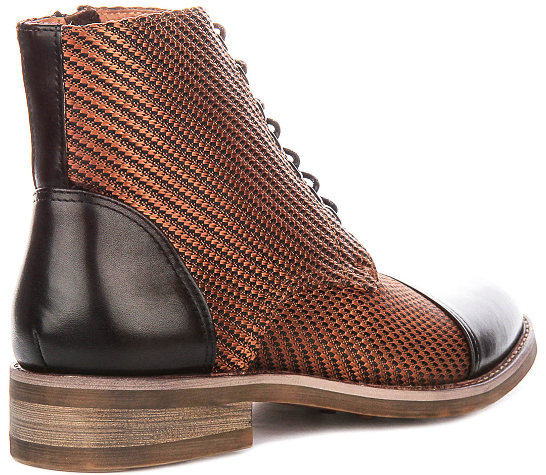 Justinreess England Pete In Choco Brown For Men
