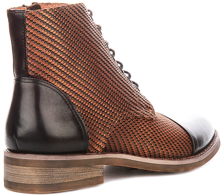 Justinreess England Pete In Choco Brown For Men