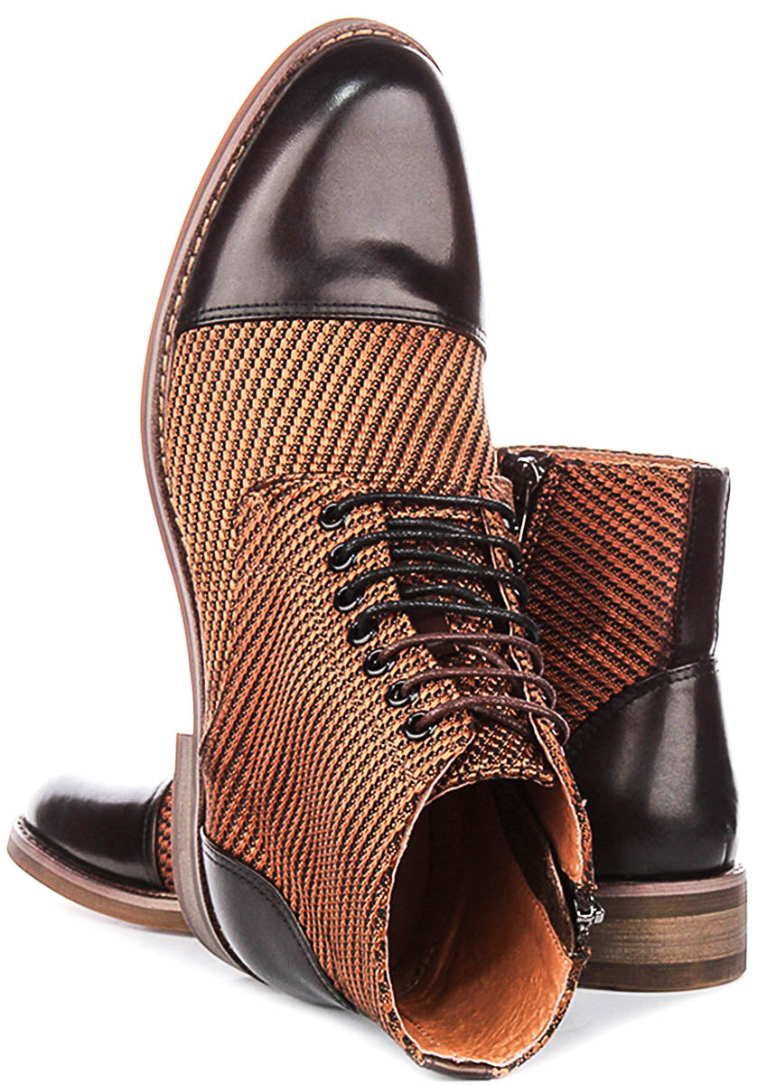 Justinreess England Pete In Choco Brown For Men