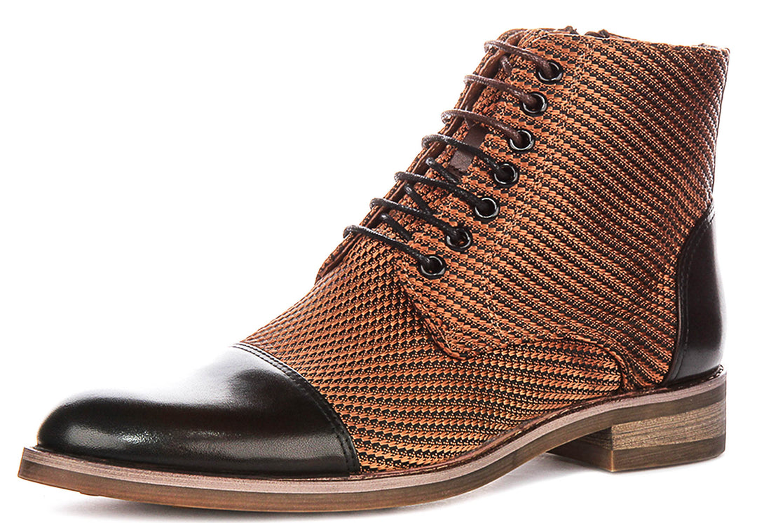 Justinreess England Pete In Choco Brown For Men