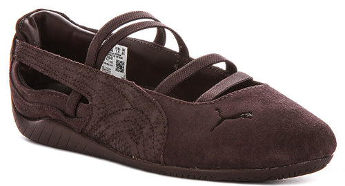 Puma Sc Balet Python In Chocobrown For Women