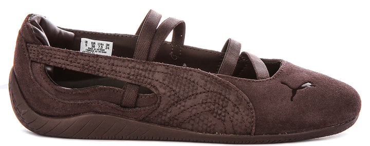 Puma Sc Balet Python In Chocobrown For Women