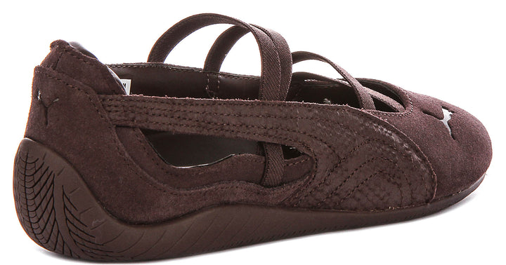 Puma Sc Balet Python In Chocobrown For Women