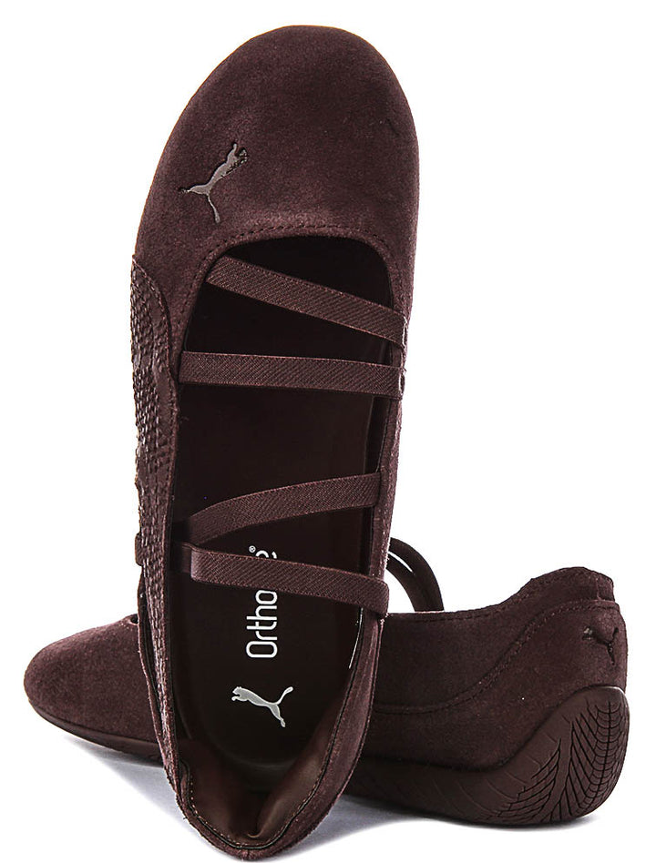 Puma Sc Balet Python In Chocobrown For Women