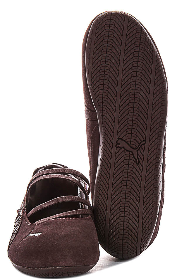 Puma Sc Balet Python In Chocobrown For Women