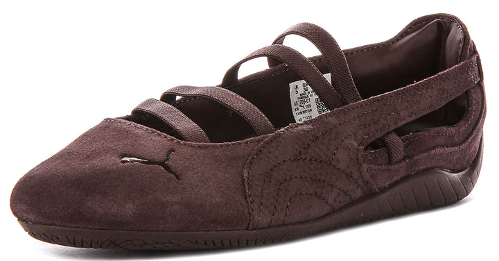 Puma Sc Balet Python In Chocobrown For Women