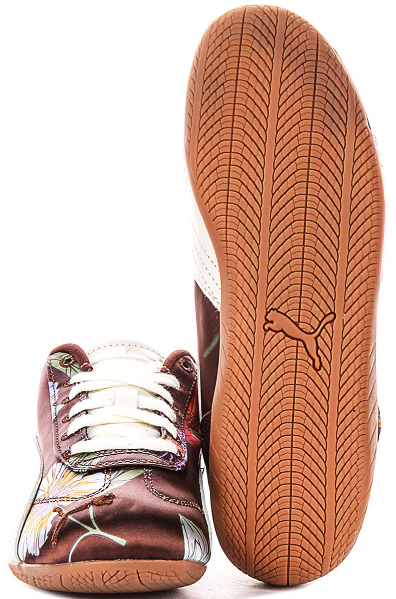 Puma Speedcat Silk In Brown Floral