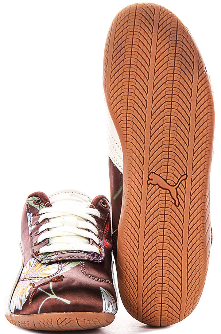 Puma Speedcat Silk In Brown Floral