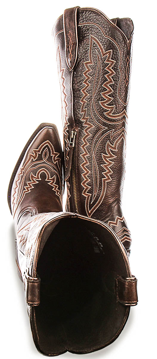 Ariat Casanova Western Boot In Rich Chocolate For Women