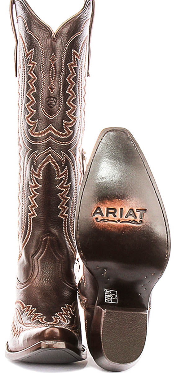 Ariat Casanova Western Boot In Rich Chocolate For Women