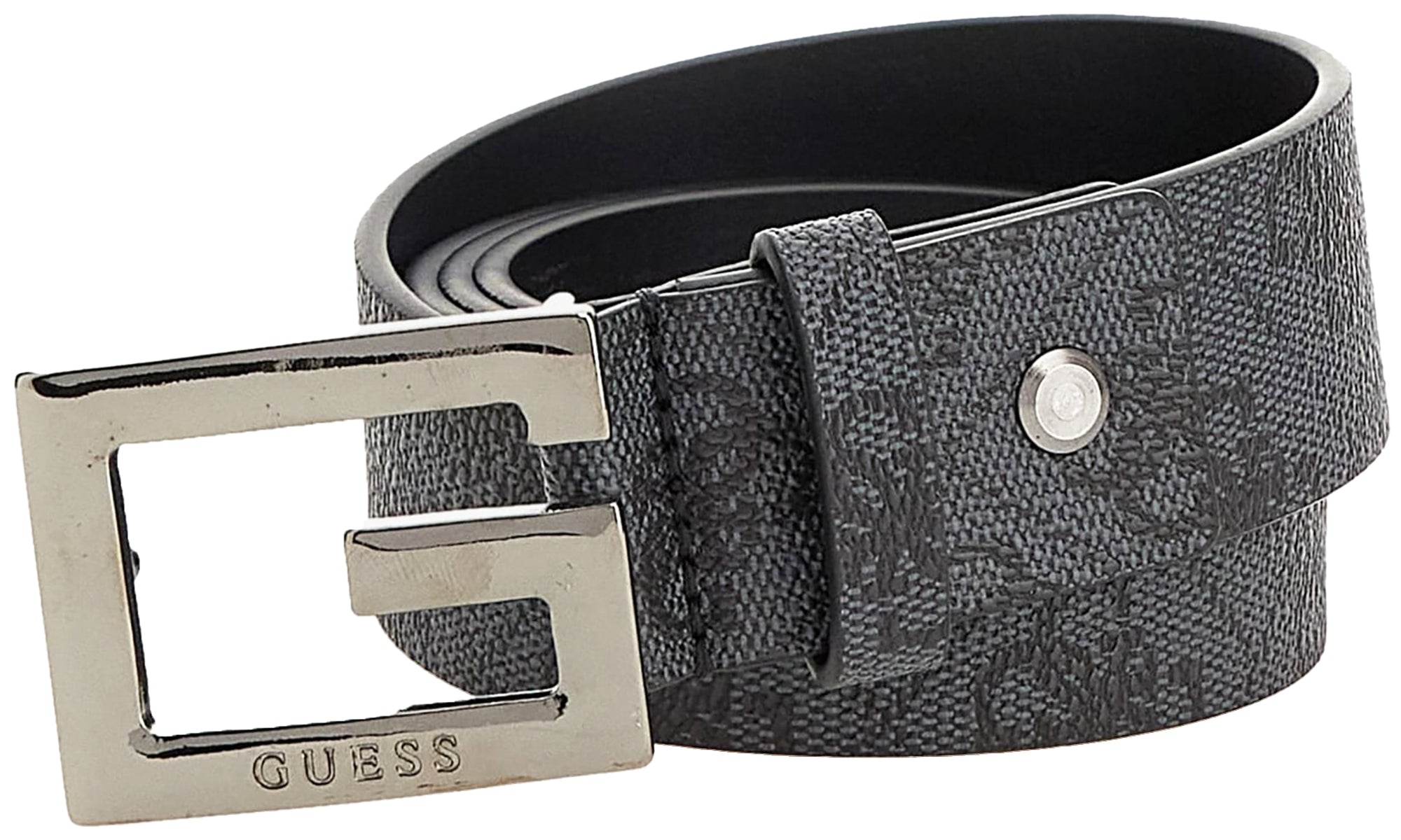 Guess Vezzola In Coal For Women | 4G Logo Adjustable Belt – 4feetshoes