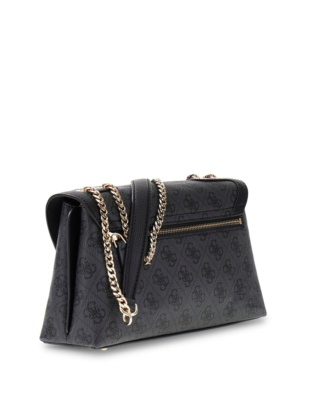 Guess Lindsey Crossbody Bag In Coal For Women