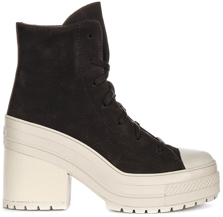 Converse Chuck 70 De Luxe Heel A11542C In Coffee Suede