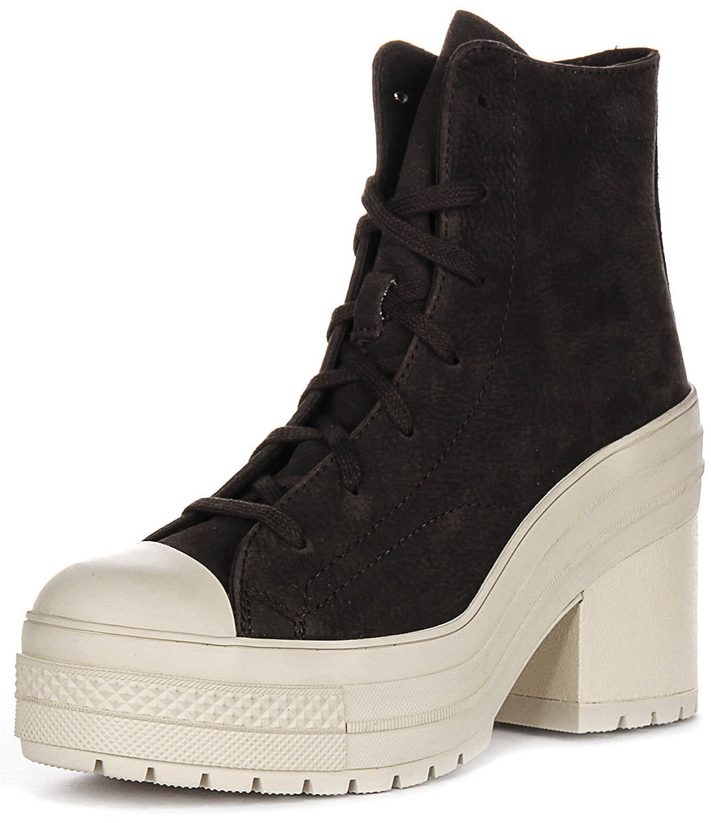 Converse Chuck 70 De Luxe Heel A11542C In Coffee Suede