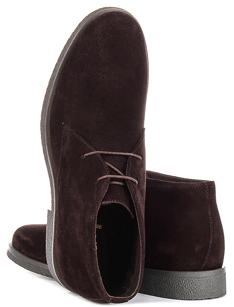 Geox U Claudio Chukka Boots In Coffee For Men