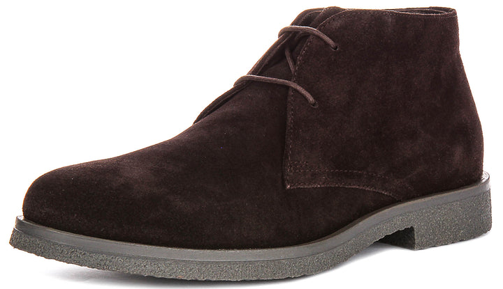 Geox U Claudio Chukka Boots In Coffee For Men