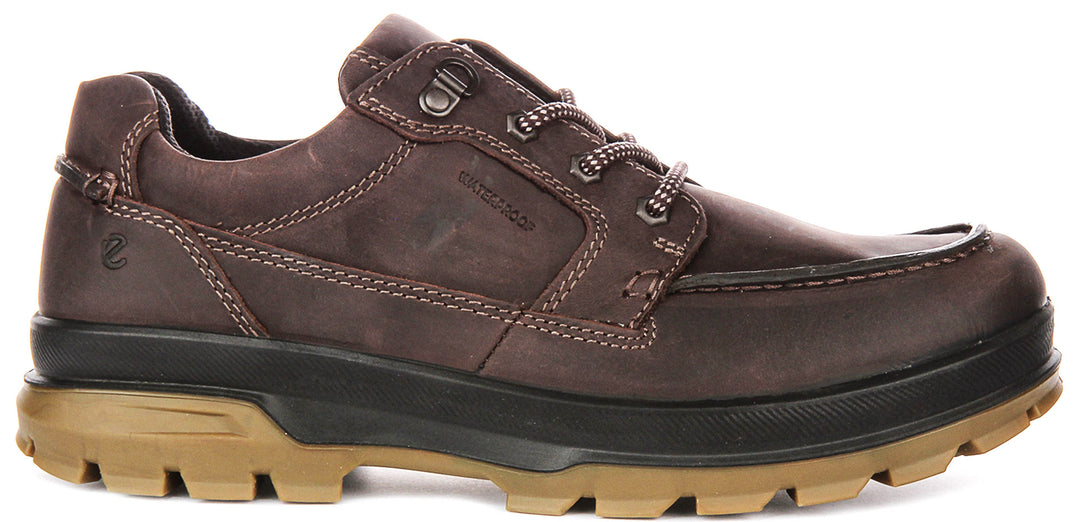 Ecco Rugged Track 25 In Coffee For Men