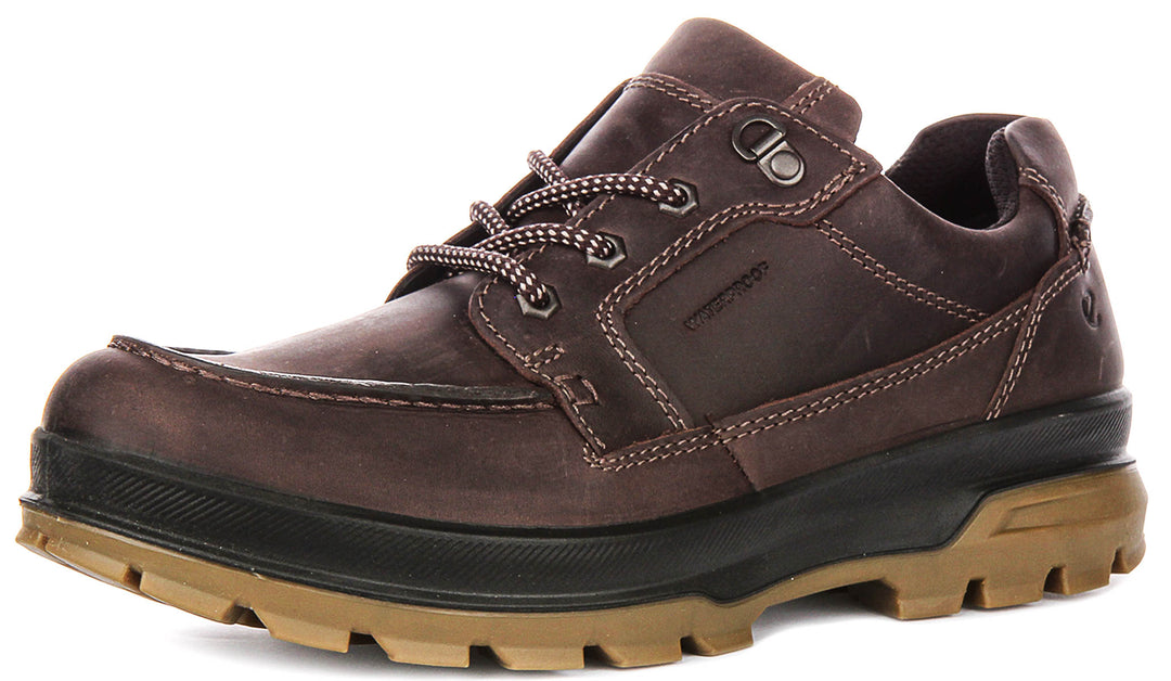 Ecco Rugged Track 25 In Coffee For Men