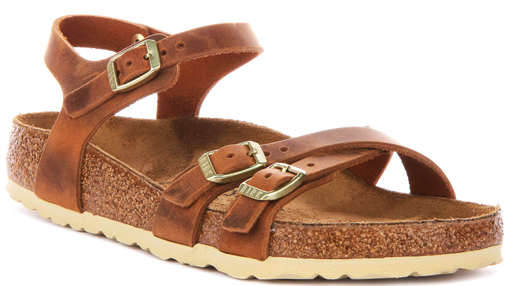 Birkenstock Kumba In Cognac | Regular Fit