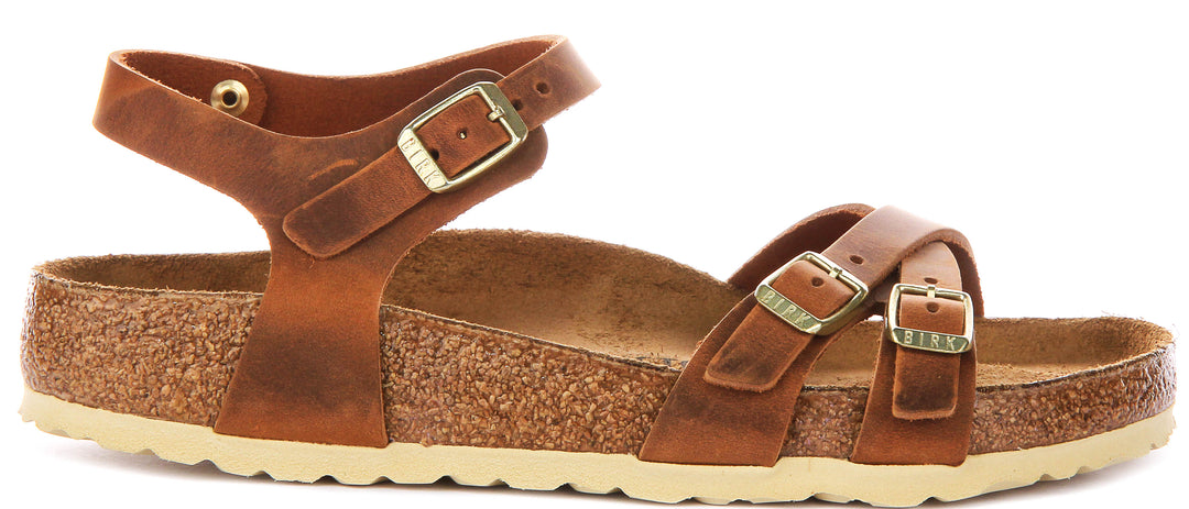 Birkenstock Kumba In Cognac | Regular Fit