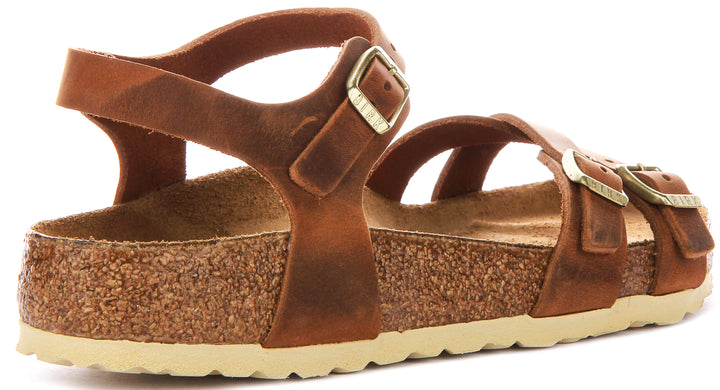Birkenstock Kumba In Cognac | Regular Fit
