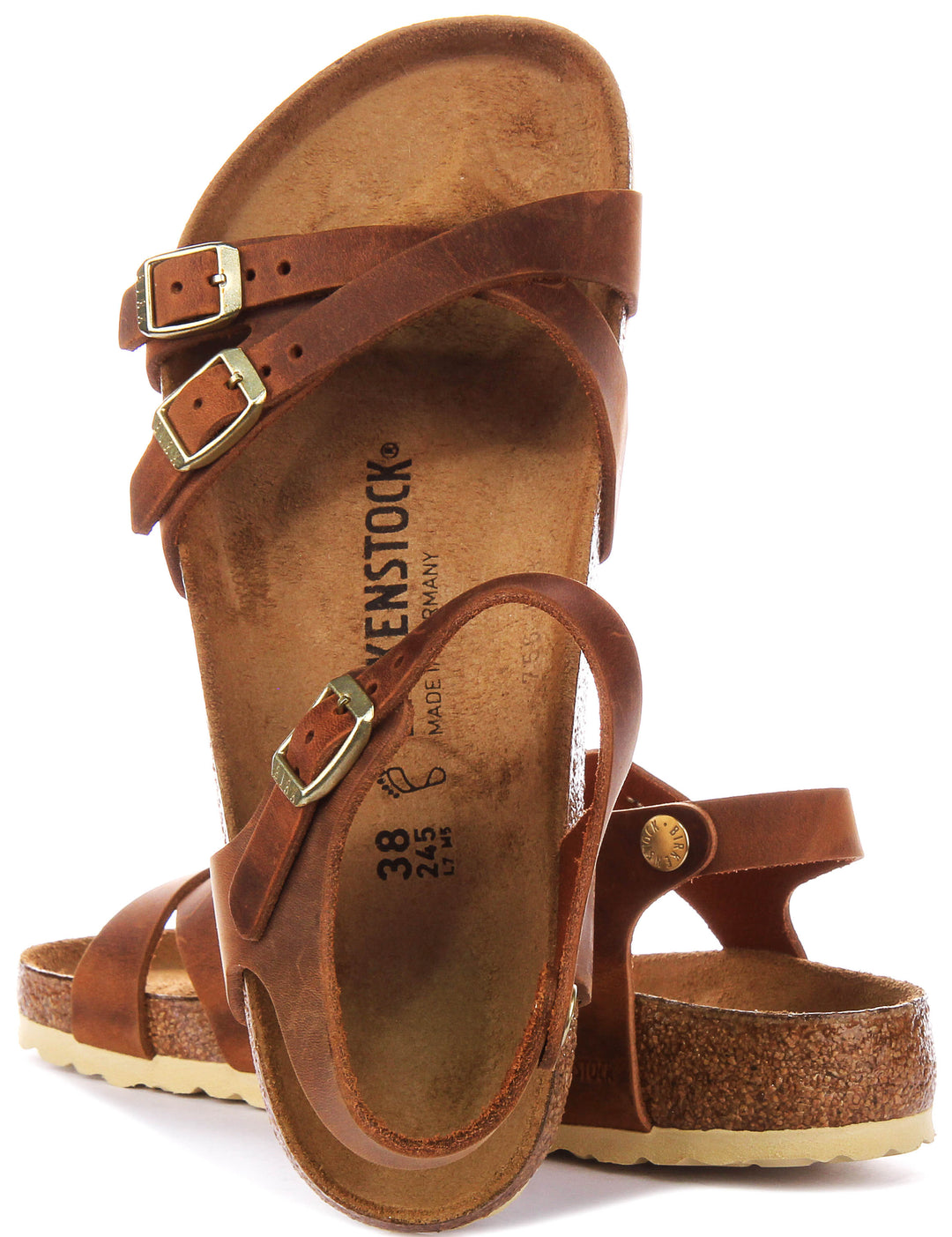 Birkenstock Kumba In Cognac | Regular Fit