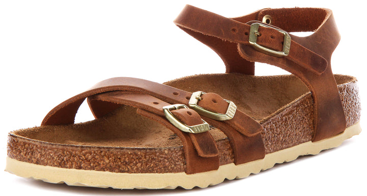 Birkenstock Kumba In Cognac | Regular Fit