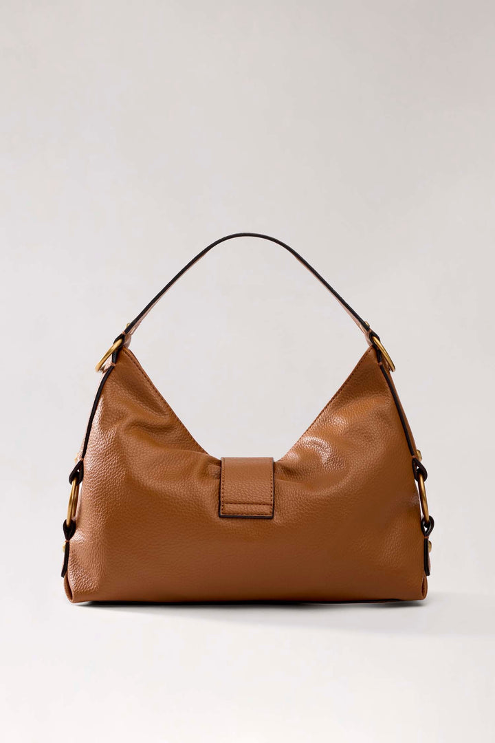 Guess Camden Medium Shoulder Bag In Cognac For Women