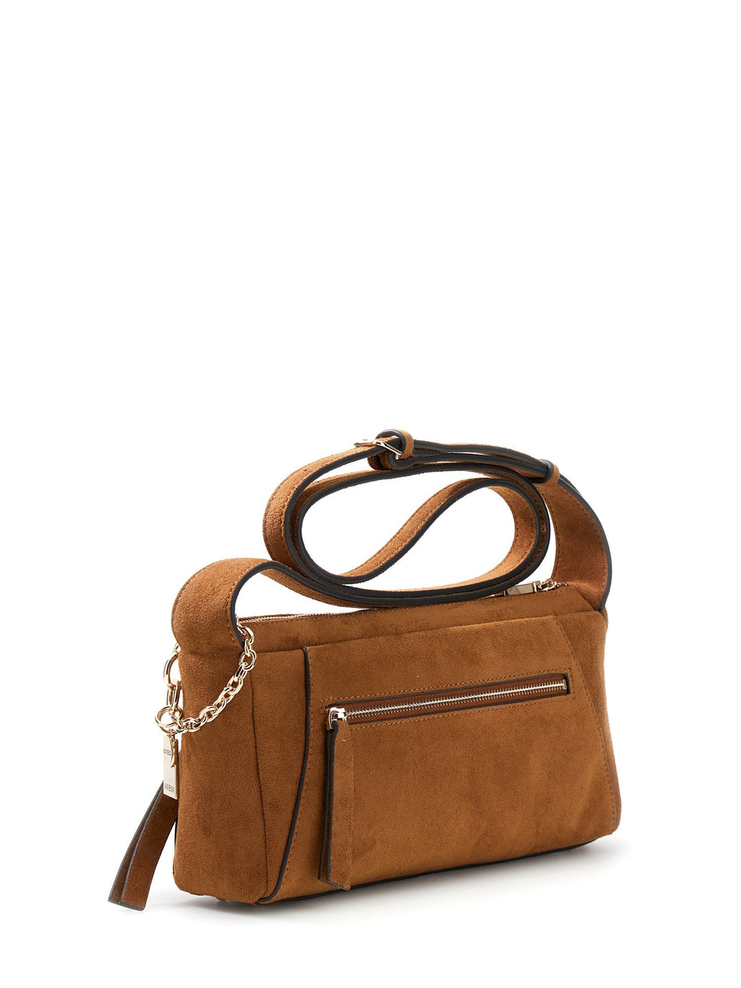 Guess Devon Crossbody Bag In Cognac For Women