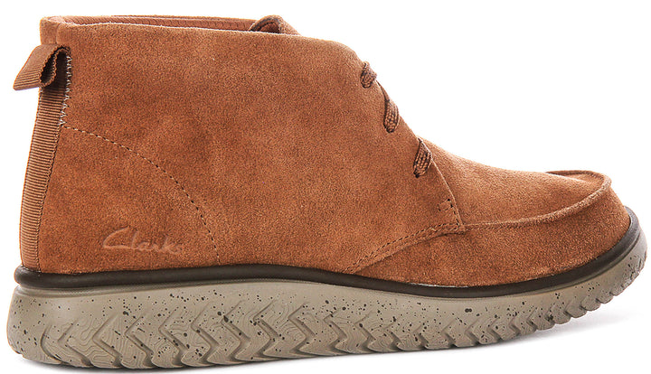 Clarks Relaxlite Moc In Cola For Men