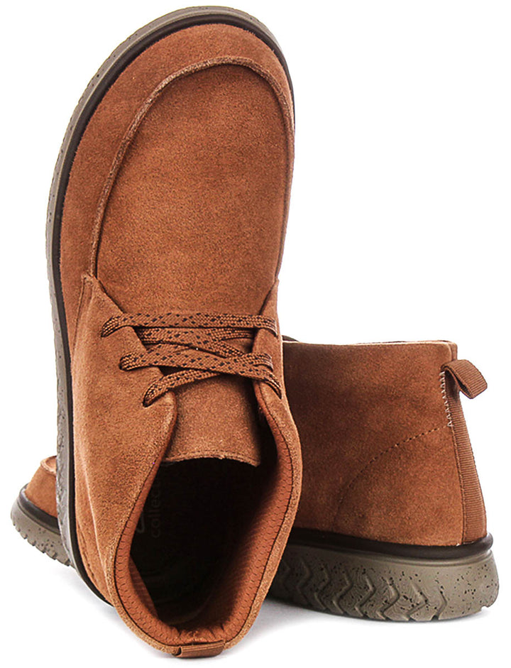 Clarks Relaxlite Moc In Cola For Men