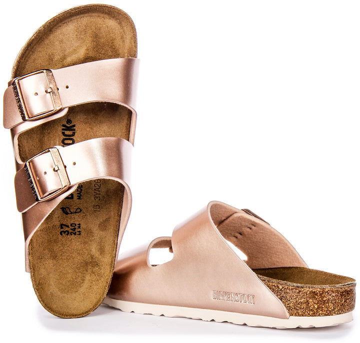 Birkenstock Arizona Kids Bs In Copper For Kids