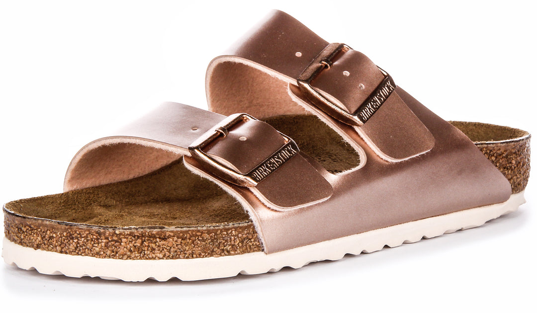 Birkenstock Arizona Kids Bs In Copper For Kids