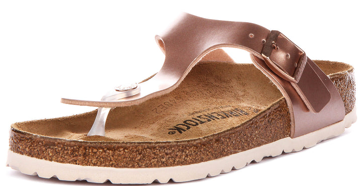 Birkenstock Gizeh Kids Bs In Copper | Regular Fit