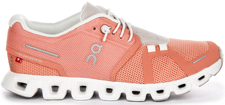 On Running Cloud 5 In Coral For Women