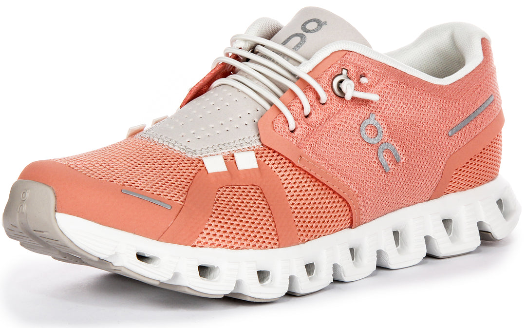 On Running Cloud 5 In Coral For Women