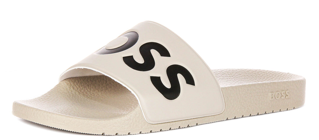 Boss Aryeh Slide In Cream For Men