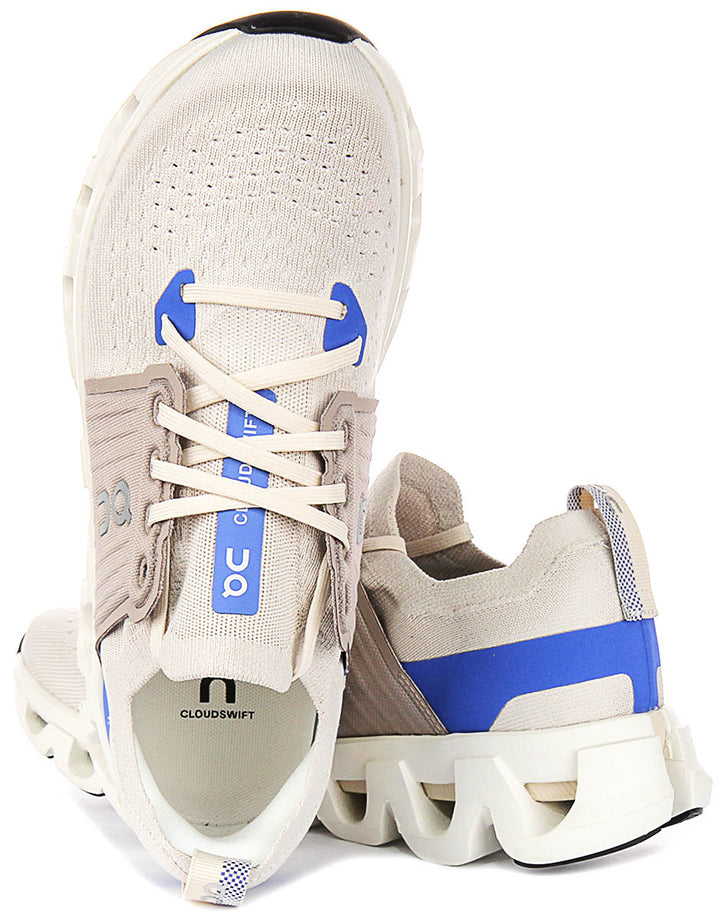 On Running Cloudswift 4 In Cream For Men