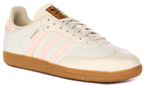 Adidas Samba OG J In Cream For Juniors