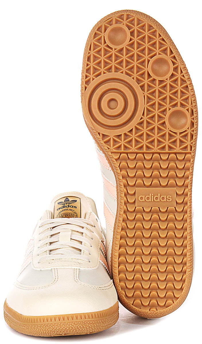 Adidas Samba OG J In Cream For Juniors