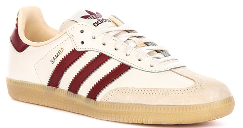 Adidas Samba OG J In Cream For Youth