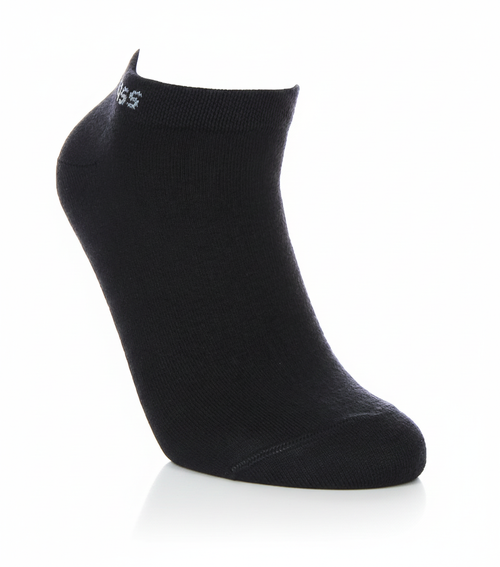 Boss 2 Pair Shoe Bamboo Sock in Dark Blue For Men