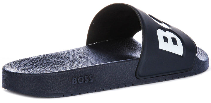 Boss Aryeh Slide In Dark Blue