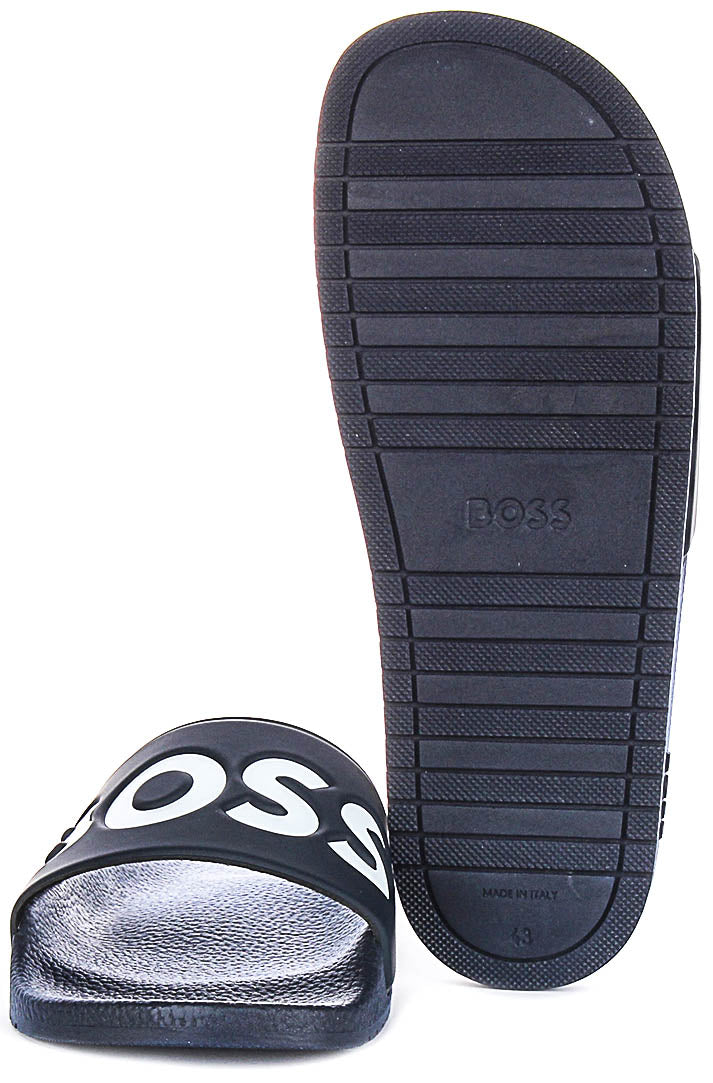 Boss Aryeh Slide In Dark Blue