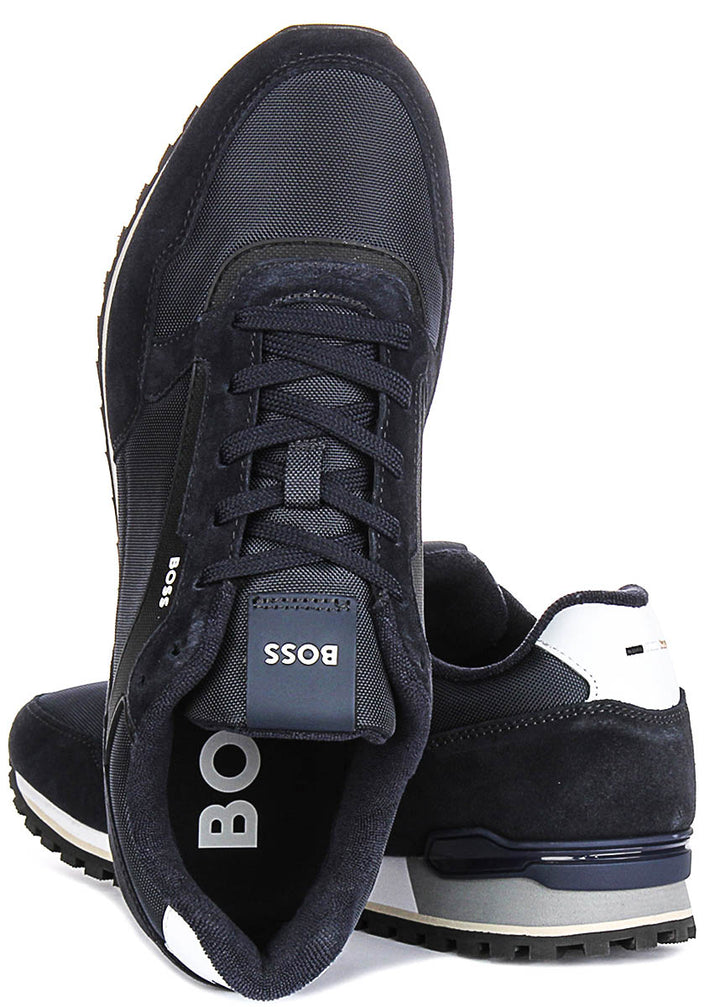 Boss Parkour L Runner en bleu foncé pour hommes